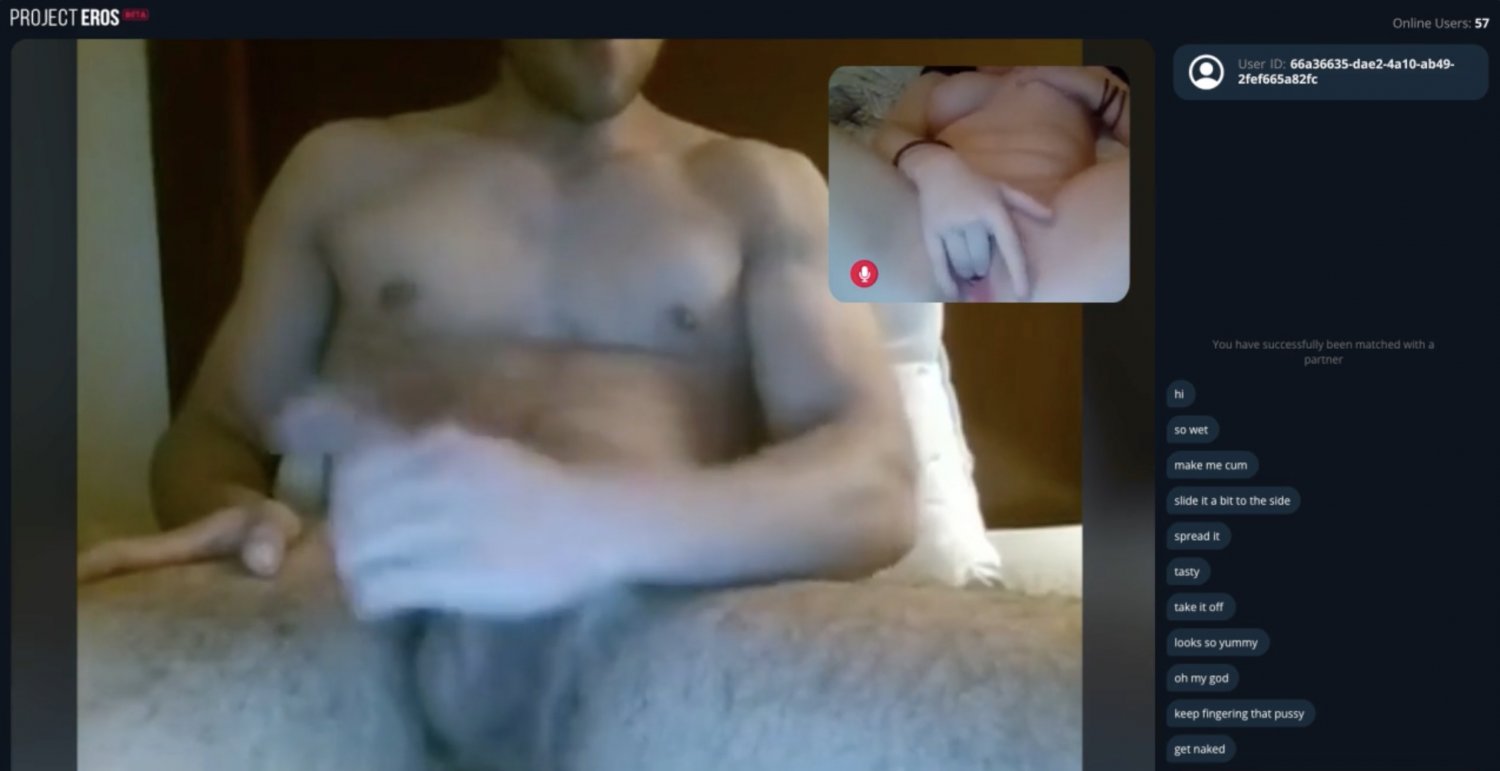 Handsome Guy Strokes his Dick Webcam Sex Chat Omegle on Project... picture