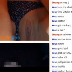 Cute Omegle girl has fun with horny stranger in private sex chat #cnNaq3F6